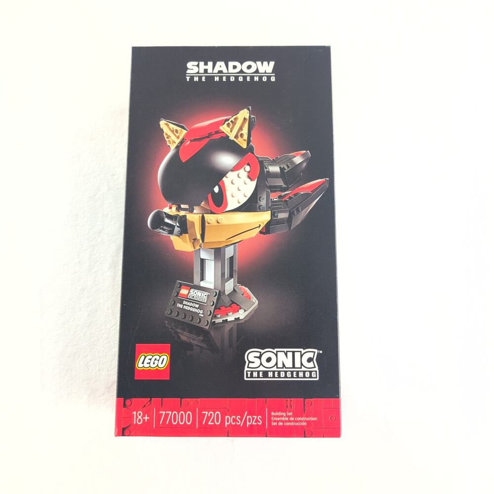 Lego Sonic Shadow The Hedgehog New & Sealed In Box 720 Pieces 18+